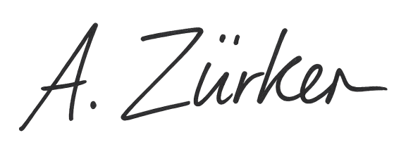 Unterschrift A. Zürker